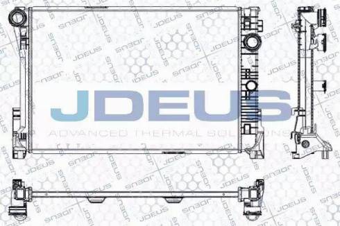 Jdeus RA0170810 - Radiators, Motora dzesēšanas sistēma ps1.lv