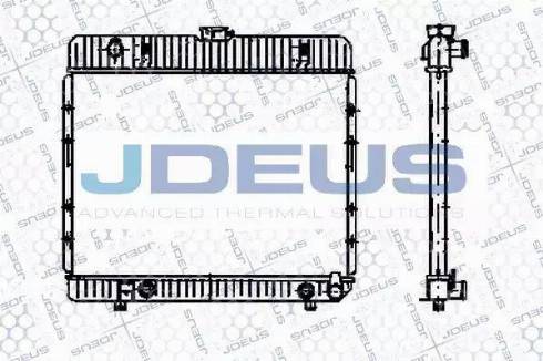 Jdeus RA0170260 - Radiators, Motora dzesēšanas sistēma ps1.lv