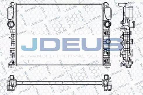 Jdeus RA0170730 - Radiators, Motora dzesēšanas sistēma ps1.lv