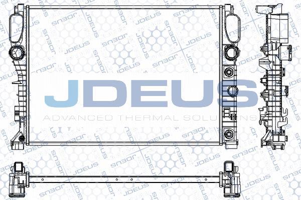 Jdeus RA0170720 - Radiators, Motora dzesēšanas sistēma ps1.lv