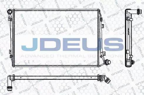 Jdeus RA0300490 - Radiators, Motora dzesēšanas sistēma ps1.lv