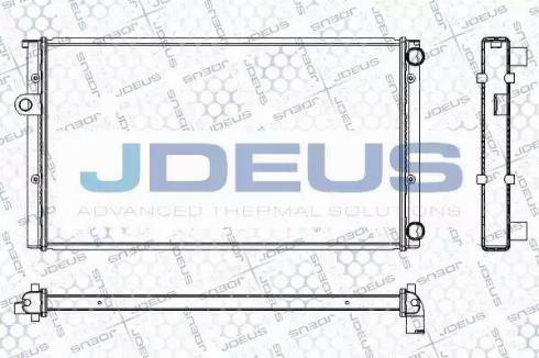 Jdeus RA0300451 - Radiators, Motora dzesēšanas sistēma ps1.lv