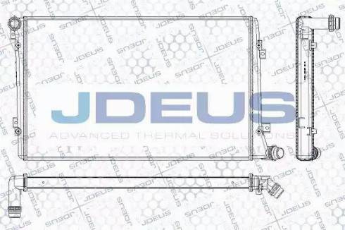 Jdeus RA0300500 - Radiators, Motora dzesēšanas sistēma ps1.lv