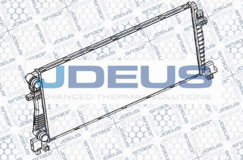 Jdeus RA0300580 - Radiators, Motora dzesēšanas sistēma ps1.lv