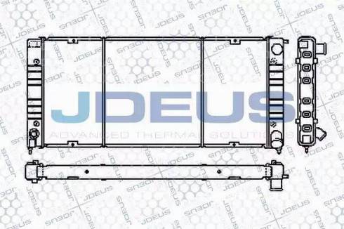 Jdeus RA0300041 - Radiators, Motora dzesēšanas sistēma ps1.lv