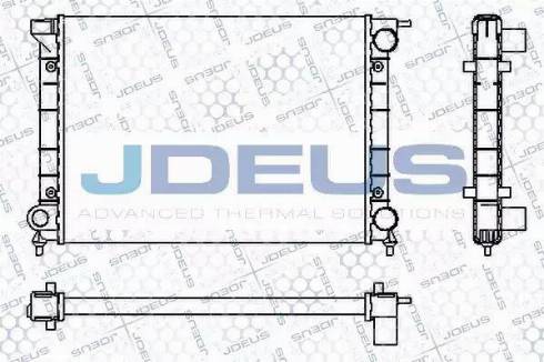 Jdeus RA0300340 - Radiators, Motora dzesēšanas sistēma ps1.lv