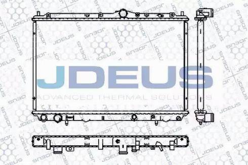 Jdeus RA0310491 - Radiators, Motora dzesēšanas sistēma ps1.lv