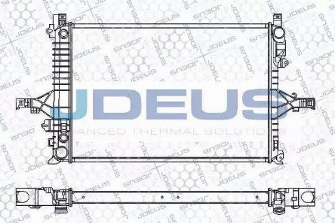 Jdeus RA0310540 - Radiators, Motora dzesēšanas sistēma ps1.lv