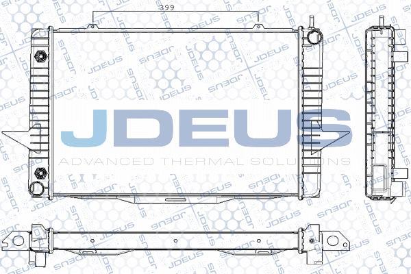 Jdeus RA0310550 - Radiators, Motora dzesēšanas sistēma ps1.lv