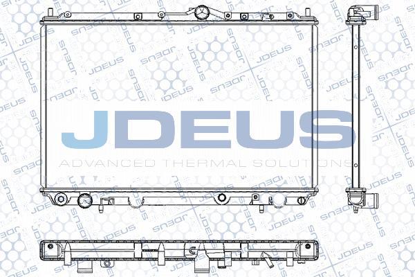 Jdeus RA0310501 - Radiators, Motora dzesēšanas sistēma ps1.lv