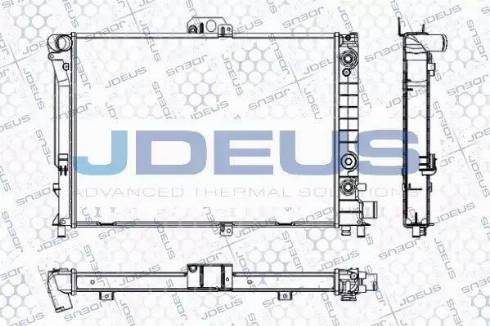 Jdeus RA0240130 - Radiators, Motora dzesēšanas sistēma ps1.lv
