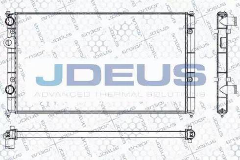 Jdeus RA0250040 - Radiators, Motora dzesēšanas sistēma ps1.lv