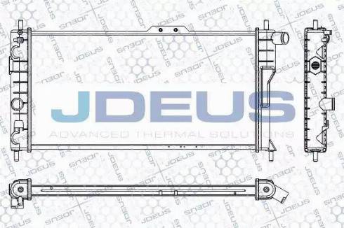 Jdeus RA0200471 - Radiators, Motora dzesēšanas sistēma ps1.lv