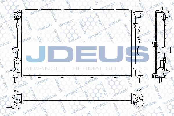 Jdeus RA0200651 - Radiators, Motora dzesēšanas sistēma ps1.lv