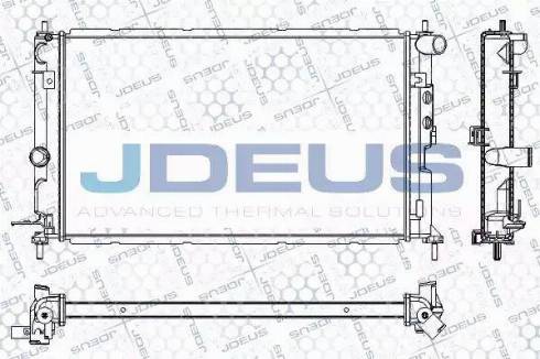 Jdeus RA0200681 - Radiators, Motora dzesēšanas sistēma ps1.lv