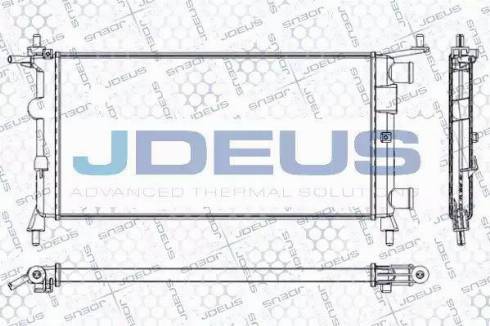 Jdeus RA0200670 - Radiators, Motora dzesēšanas sistēma ps1.lv