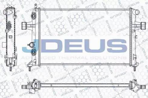 Jdeus RA0200840 - Radiators, Motora dzesēšanas sistēma ps1.lv