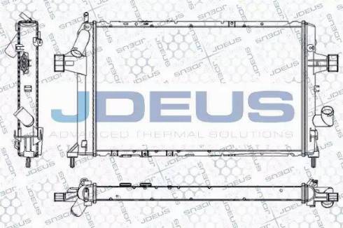 Jdeus RA0200800 - Radiators, Motora dzesēšanas sistēma ps1.lv