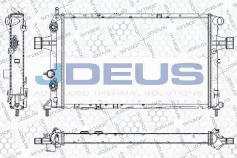 Jdeus RA0200810 - Radiators, Motora dzesēšanas sistēma ps1.lv