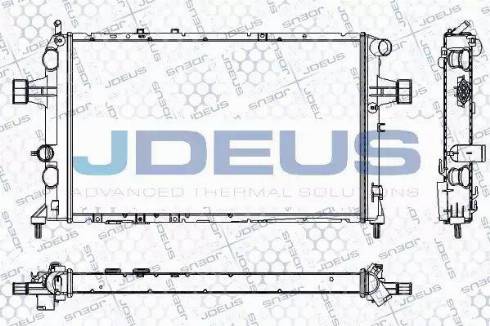 Jdeus RA0200820 - Radiators, Motora dzesēšanas sistēma ps1.lv