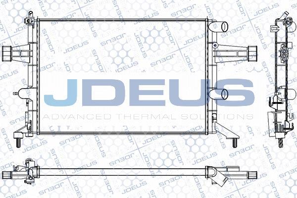 Jdeus RA0200740 - Radiators, Motora dzesēšanas sistēma ps1.lv