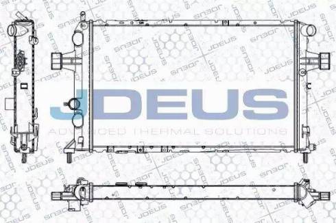 Jdeus RA0200780 - Radiators, Motora dzesēšanas sistēma ps1.lv