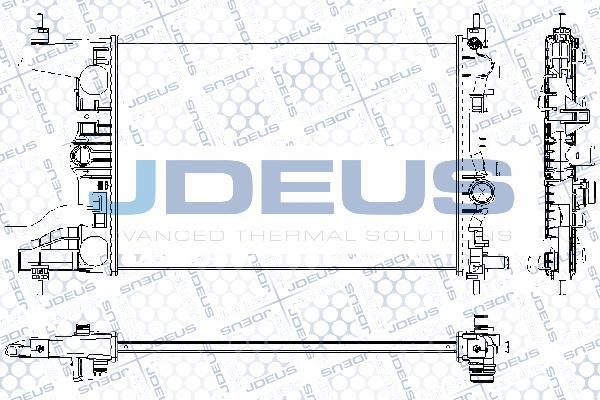 Jdeus RA0201040 - Radiators, Motora dzesēšanas sistēma ps1.lv
