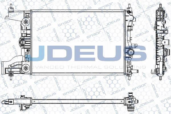 Jdeus RA0201060 - Radiators, Motora dzesēšanas sistēma ps1.lv