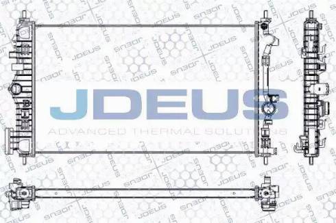 Jdeus RA0201130 - Radiators, Motora dzesēšanas sistēma ps1.lv