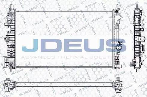 Jdeus RA0201120 - Radiators, Motora dzesēšanas sistēma ps1.lv