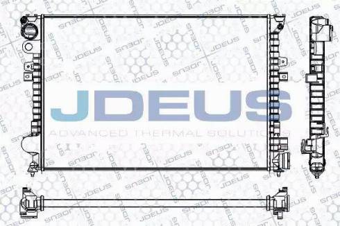 Jdeus RA0210410 - Radiators, Motora dzesēšanas sistēma ps1.lv