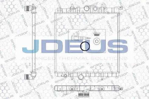 Jdeus RA0210300 - Radiators, Motora dzesēšanas sistēma ps1.lv