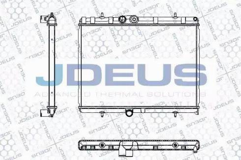 Jdeus RA0210380 - Radiators, Motora dzesēšanas sistēma ps1.lv