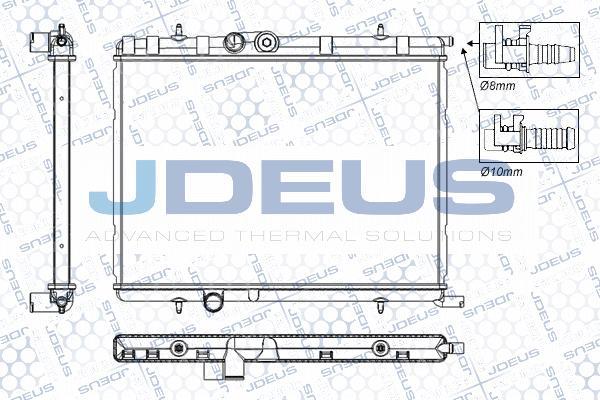 Jdeus RA0210331 - Radiators, Motora dzesēšanas sistēma ps1.lv