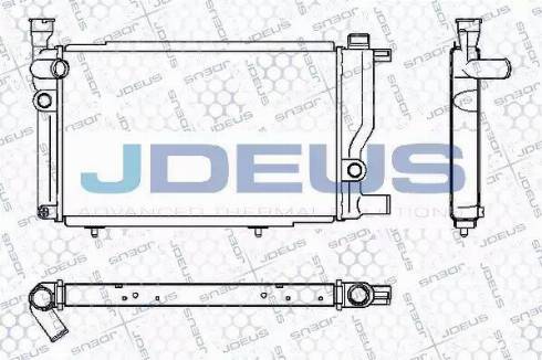 Jdeus RA0210240 - Radiators, Motora dzesēšanas sistēma ps1.lv