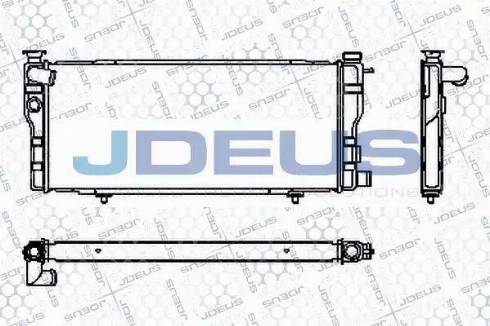 Jdeus RA0210210 - Radiators, Motora dzesēšanas sistēma ps1.lv