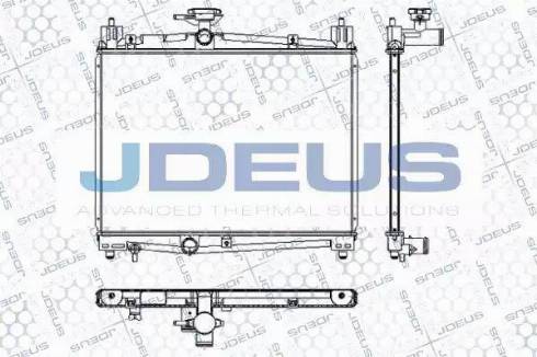 Jdeus RA0280070 - Radiators, Motora dzesēšanas sistēma ps1.lv