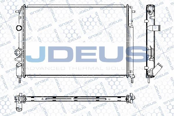 Jdeus RA0230540 - Radiators, Motora dzesēšanas sistēma ps1.lv