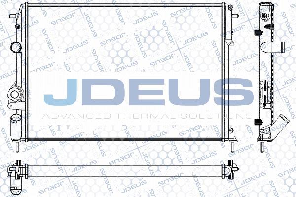 Jdeus RA0230541 - Radiators, Motora dzesēšanas sistēma ps1.lv