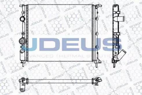 Jdeus RA0230550 - Radiators, Motora dzesēšanas sistēma ps1.lv