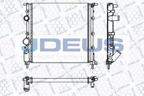 Jdeus RA0230560 - Radiators, Motora dzesēšanas sistēma ps1.lv