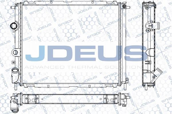 Jdeus RA0230640 - Radiators, Motora dzesēšanas sistēma ps1.lv