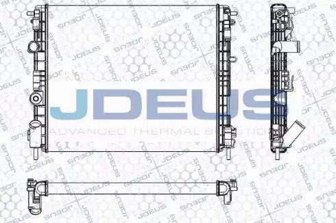 Jdeus RA0230660 - Radiators, Motora dzesēšanas sistēma ps1.lv