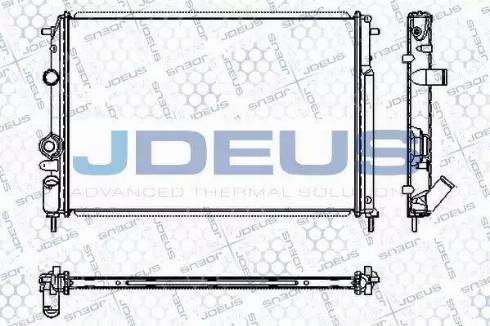 Jdeus RA0230600 - Radiators, Motora dzesēšanas sistēma ps1.lv