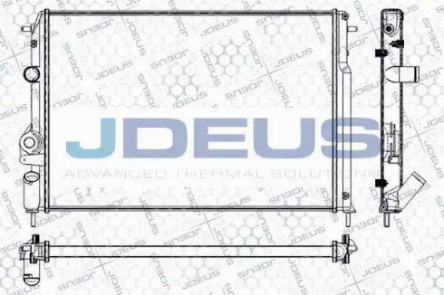 Jdeus RA0230601 - Radiators, Motora dzesēšanas sistēma ps1.lv