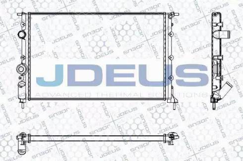 Jdeus RA0230620 - Radiators, Motora dzesēšanas sistēma ps1.lv