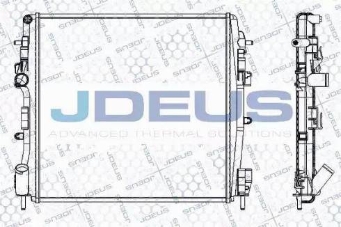 Jdeus RA0230860 - Radiators, Motora dzesēšanas sistēma ps1.lv