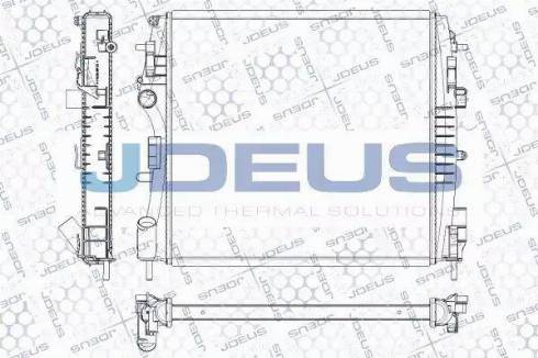 Jdeus RA0230880 - Radiators, Motora dzesēšanas sistēma ps1.lv