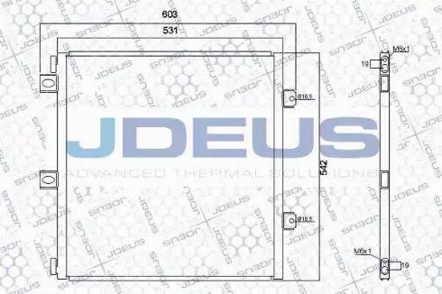 Jdeus RA7230930 - Kondensators, Gaisa kond. sistēma ps1.lv