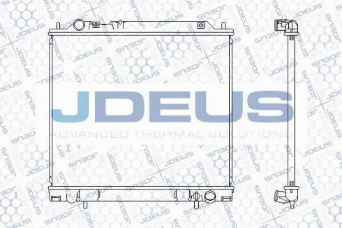 Jdeus M-0300710 - Radiators, Motora dzesēšanas sistēma ps1.lv